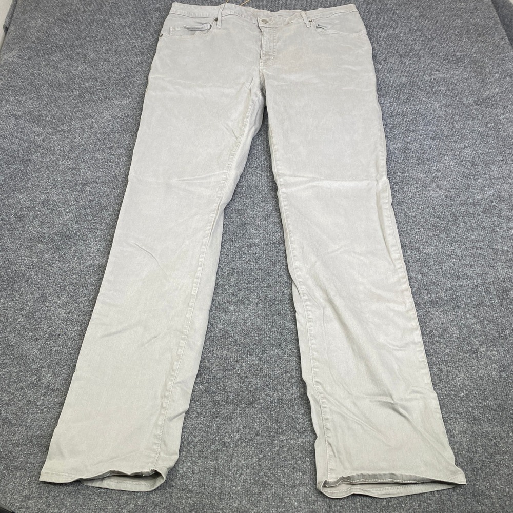 Aviator Mens Straight Fit Pants 38 Steel Grey Travel Jeans Made in USA 3973